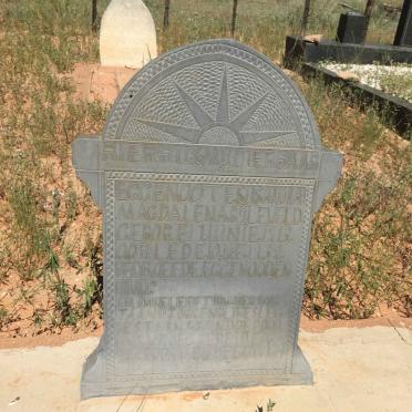 Namibia, HARDAP region, Mariental district, Steenbokvlei, farm cemetery