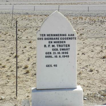 TRUTER R.F.M. nee SWART 1896-1949