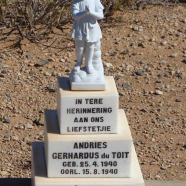 TOIT Andries Gerhardus, du 1940-1940