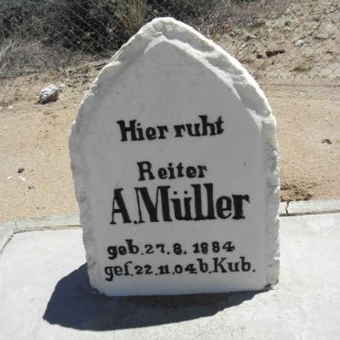 MULLER A. 1884-1904
