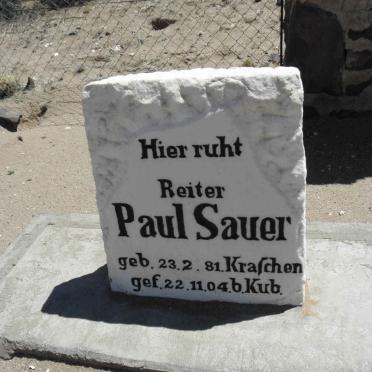 SAUER Paul 1881-1904