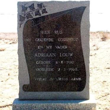 LOUW Adriaan 1910-1962