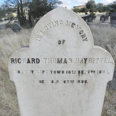 HAYBITTEL Richard Thomas 1839-1896