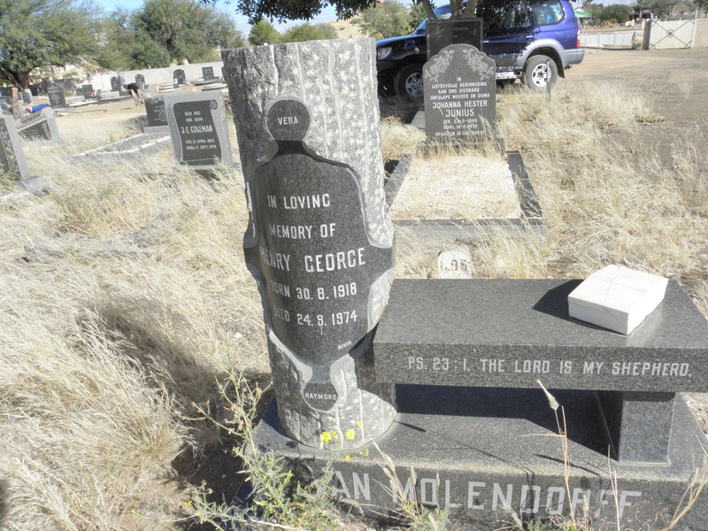 MOLENDORFF Henry George, van 1918-1974