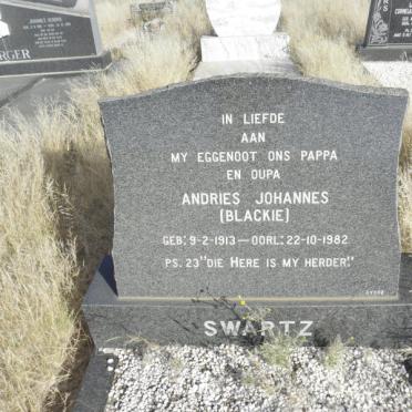 SWARTZ Andries Johannes 1913-1982