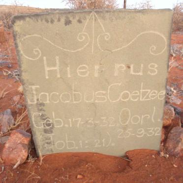 COETZEE Jacobus 1932-1932