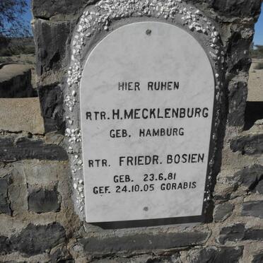 MECKLENBURG H. :: BOSIEN Friedr. 1881-1905