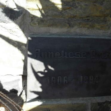 DYCK Anneliese 1906-1994