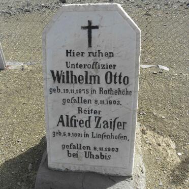 OTTO Wilhelm 1875-1903 :: ZAISER Alfred 1881-1903