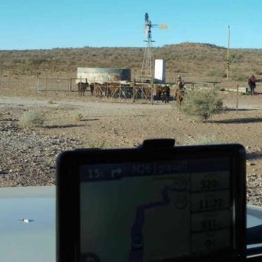 Namibia, KARAS region, Keetmanshoop, Aroab, Samehaling, farm cemetery