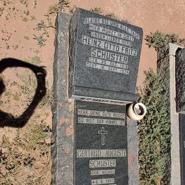 SCHUSTER Heinz Otto Fritz 1916-1974 & Gertrud Auguste NICKEL 1917-2008