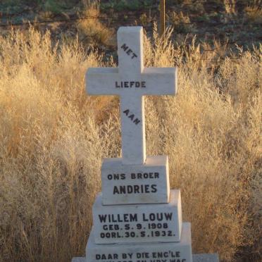 LOUW Andries Willem 1908-1932