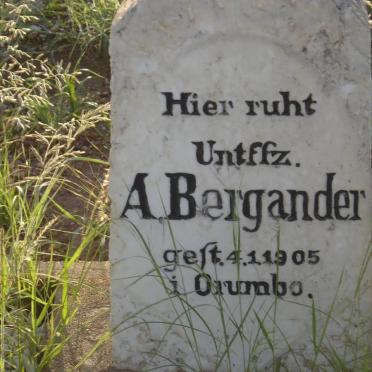 BERGANDER A.  -1905