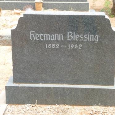 BLESSING Hermann 1882-1962