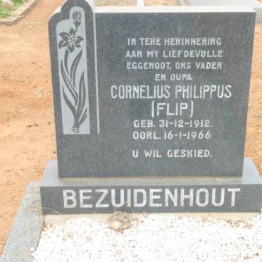 BEZUIDENHOUT Cornelius Philippus 1912-1966