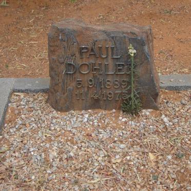 DOHLER Paul 1889-1975