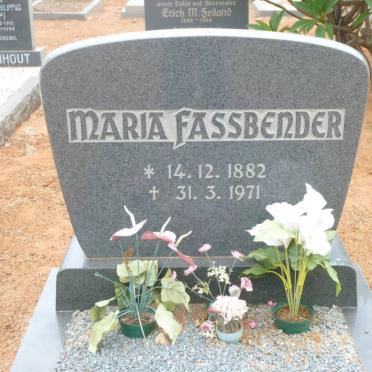 FASSBENDER Maria 1882-1971