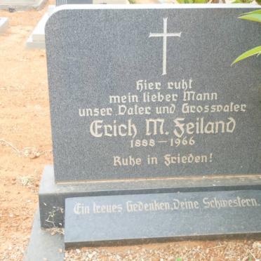 FEILAND Erich M. 1888-1966