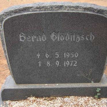 GLÖDITZSCH Bernd 1950-1972