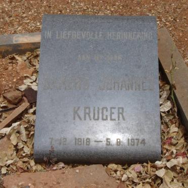 KRUGER ? Johannes 1918-1974
