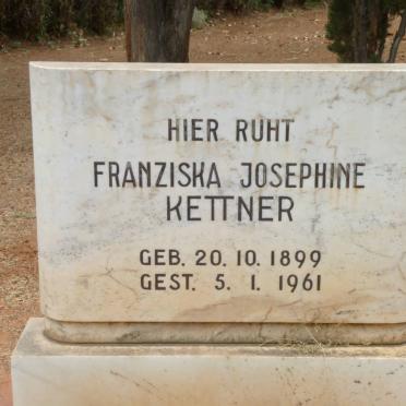 KETTNER Franziska Josephine 1899-1961