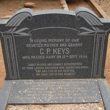 KEYS C.P. -1956