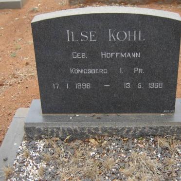 KOHL Ilse nee HOFFMAN 1896-1968
