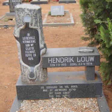 LOUW Hendrik 1915-1976