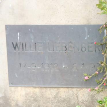 LIEBENBERG Willie 1912-1997 :: LIEBENBERG Guy 1905-1995