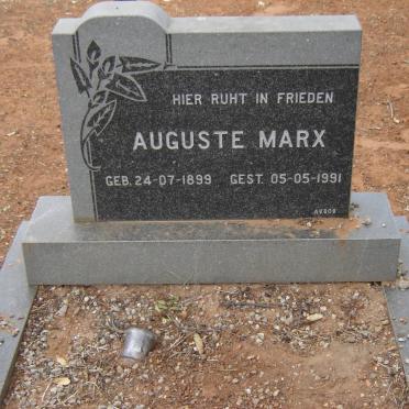 MARX Auguste 1899-1991