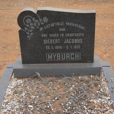 MYBURGH Siebert Jacobus 1906-1972