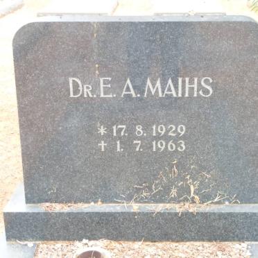 MAIHS E.A. 1929-1963