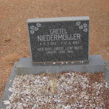 NIEDERMULLER Gretel 1913-1983