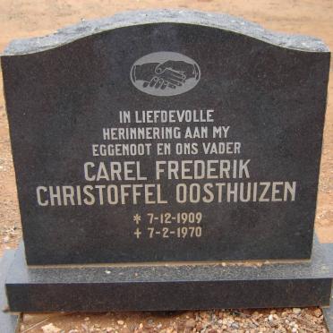 OOSTHUIZEN Carel Frederik Christoffel 1909-1970