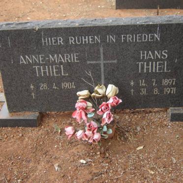 THIEL Hans 1897-1971 &amp; Anne-Marie 1904-