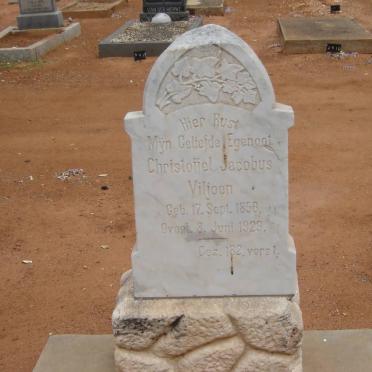 VILJOEN Christoffel Jacobus 1856-1929