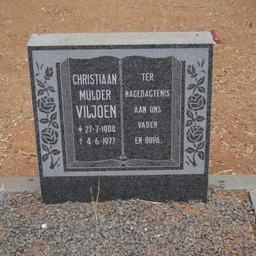 VILJOEN Christiaan Mulder 1904-1977