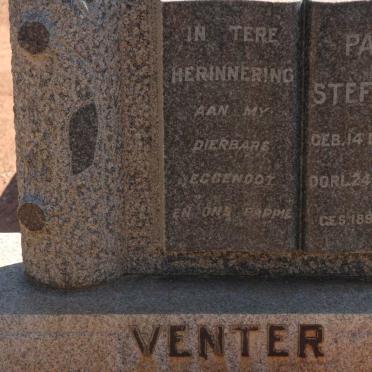 VENTER Paul Stefanus 1894-1950