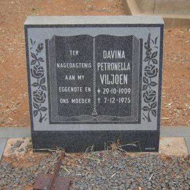 VILJOEN Davina Petronella 1909-1975