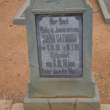 VILJOEN Maria Cathrina 1856-1926