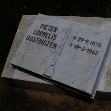 OOSTHUIZEN Pieter Cornelis 1875-1963