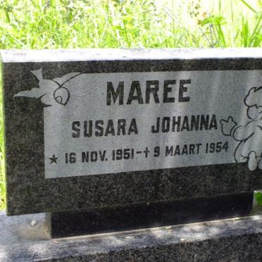 MAREE Susara Johanna 1951-1954