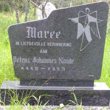 MAREE Petrus Johannes Naude 1915-1971