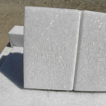 OPPERMAN Willem Martin 1895-1962