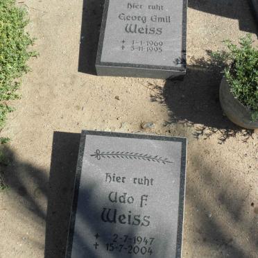 WEISS Udo F. 1947-2004 :: WEISS Georg Emil 1969-1995