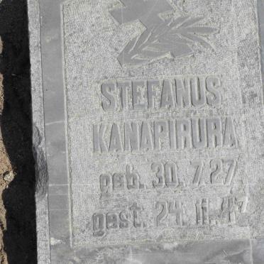 KANAPIRURA Stefanus 1927-194?