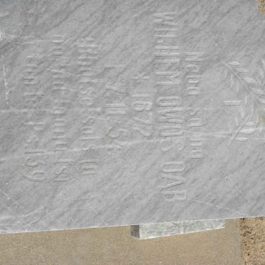 OAB Wilhem Owos 1872-1954