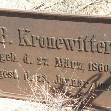 DANNERT Jul. 1858-1899 :: KRONEWITTER B. 1858-1899