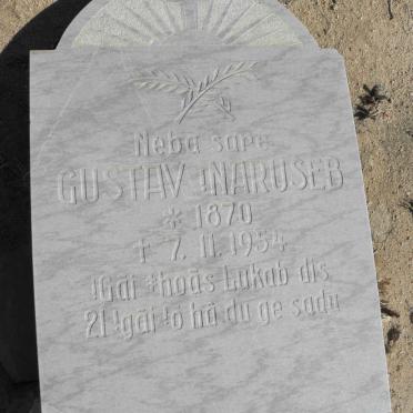 NARUSEB Gustav 1870-1954