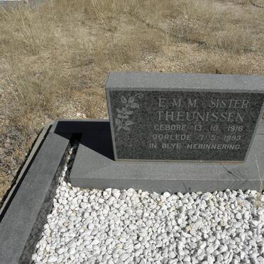 THEUNISSEN E.M.M. 1916-1993